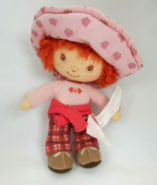 Bandai Strawberry Shortcake 5 " Plush Stuffed Doll 2002