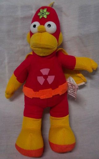 The Simpsons Homer As Radioactive Man 9 " Plush Stuffed Animal Toy