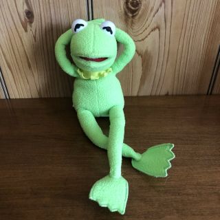 Kermit The Frog Plush Stuffed Animal Toy Disney Parks 10”