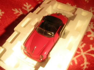 ©1966 Franklin Die Cast Model 1955 Porsche 356 Speedster Red,  Box 2