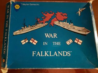 War In The Falklands Game By Mayfair Games Inc