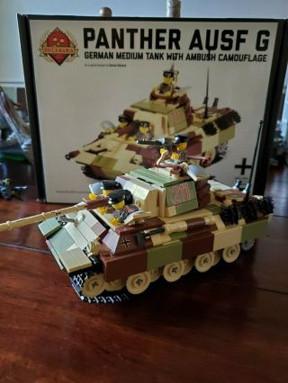 Brickmania Panther Ausf G Tank Lego
