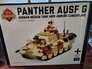 Brickmania Panther Ausf G Tank Lego 2