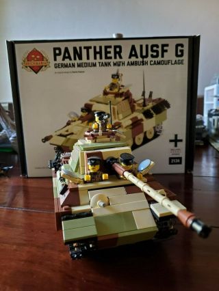 Brickmania Panther Ausf G Tank Lego 3