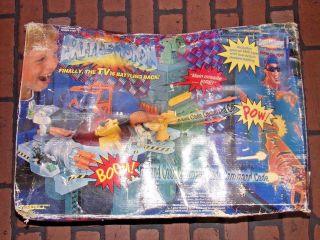 Tiger Electronics Battlevision Action Playset & Vhs Tape Rare Future