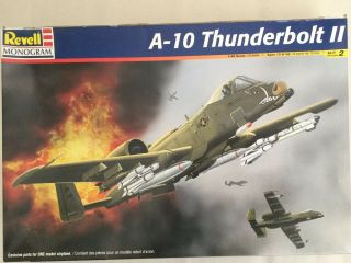 A - 10 Thunderbolt Ii - Revell/monogram 1/48 Scale Unassemlbed Aircraft Kit 85 - 5505