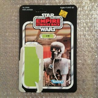 Star Wars Vintage Kenner 2 - 1b Medical Droid Card Back Esb - 41d Esb 41 D Cardback