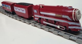 Thomas & Friends Trackmaster Motorized Caitlin With Tender & Passenger Car