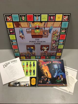 The Perry Mason Board Game Tsr 1987