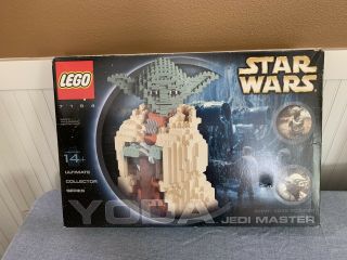 Lego 7194 Star Wars Yoda Jedi,  Box,  Rare Statue Ucs