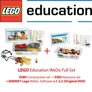 Lego Education Wedo Full Set 9580,  9585,  2000097 - =new&sealed= -
