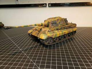 1/32 Forces Of Valor German King Tiger Tank,  Custom Modified