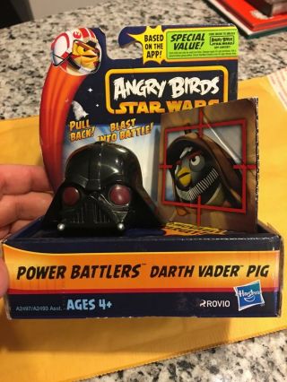 Hasbro Star Wars & Angry Birds - Power Battlers Darth Vader Pig -