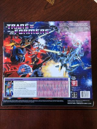 Transformers Vintage G1 Walmart Reissue Decepticon Air Commander Starscream 2