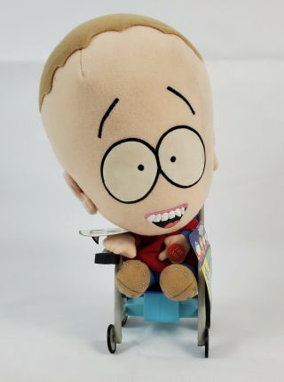 South Park Talking Timmy/wheelchair Plush Toy Doll Figure By Fun 4 All