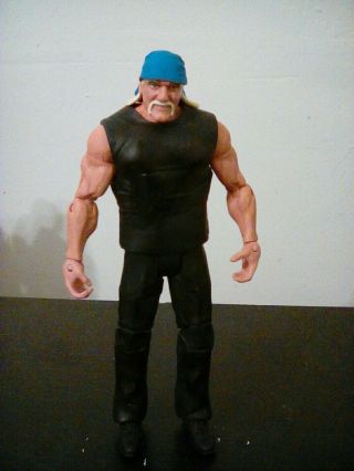 Wwe Wwf Wcw Tna Mattel Custom Elite Hulk Hogan Figure