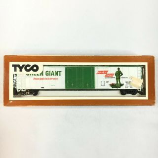 EUC Vintage TYCO HO Scale GREEN GIANT FROZEN FOODS KITCHEN Box Car,  Display Box 3