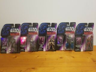 Star Wars " Shadows Of The Empire " Complete Set