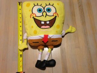 Spongebob Square Pants Plush Stuffed Mini Pillow.  Nanco 2002