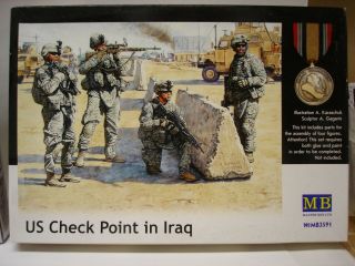 Master Box Mb 1/35 Us Check Point In Iraq
