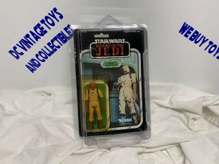 Kenner Star Wars Vintage Bossk Return Of The Jedi On Card 77 Back—read—