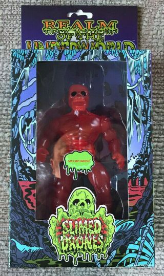 2017 Realm Of The Underworld 5.  75 " Red Swamp Drone Mib Slimed Drones