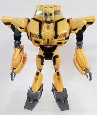 Hasbro 2012 Transformers Prime Weaponizer Class Bumblebee Figure (missing Gun)