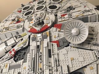 Star Wars Millennium Falcon Compatible 75192 Building Blocks With Stand 2