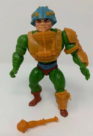 Vintage Masters Of The Universe Man - At - Arms Figure 100 Complete Motu He - Man