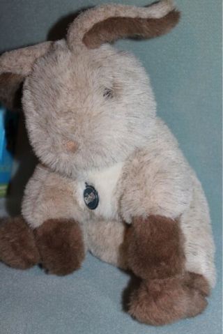 Gund Collectors Classics Limited Edition Gray Bunny Rabbit Plush Toy Doll 1985