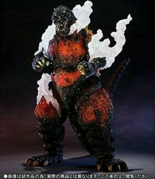 S.  H.  Monsterarts Godzilla 1995 Ultimate Burning Ver.  Action Figure Bandai Japan