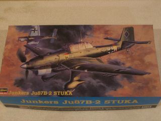Hasegawa 1/48 Scale Junkers Ju87b - 2 Stuka Dive Bomber