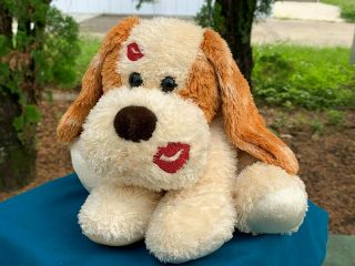 Aurora Kissing I Love You Sound Puppy Dog Plush Stuffed Animal Toy See Video