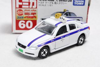 Tomica Discontinued No.  60 Toyota Mark X Owned Car 1:61 Scale Toy Car