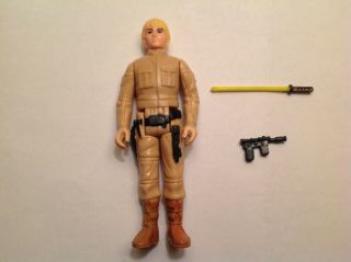 Star Wars Vintage Figure Luke Bespin Hk Coo With Authentic Accessories