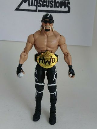 Wwe Custom Made Mattel Elite Hollywood Hulk Hogan,  Paint Spray,  Sunglasses