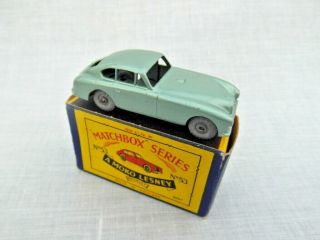 Matchbox 53a.  Aston Martin With Box