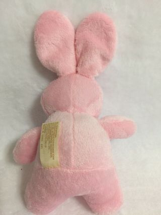 Dan Dee Pink Bunny Rabbit Plush Stuffed Sings Musical Jesus Loves Me 3