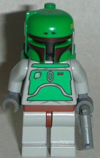 Lego Star Wars Minifigure Bounty Hunter Boba Fett