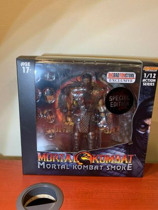 Storm Collectibles Mortal Kombat Smoke 1/12 Scale Special Edition Bbts Exclusive