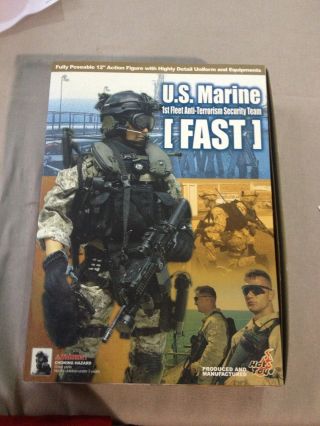 Hot Toys 1/6 Scale 12 " Us Marine 1st Fleet Anti - Terrorism Security Team Fast