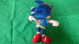Sonic the hedgehog Plush Stuffed Summer Festival Toy SEGA JAPAN 1993 2