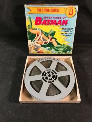 1965 8mm Film Adventures Of Batman Episode 3 The Living Corpse