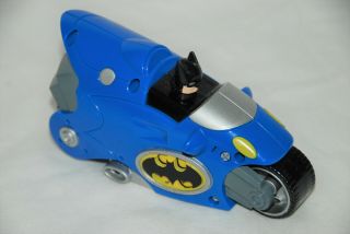 2007 Mattel Shake N Go Batman Motorcycle Vehicle Toy - Dc Comics