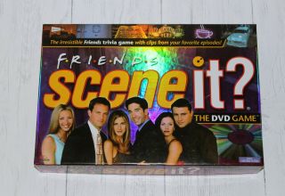 Friends Edition Scene It? The Dvd Trivia Board Game - 2005,  100 Complete