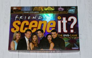 Friends Edition Scene It? The DVD Trivia Board Game - 2005,  100 COMPLETE 2