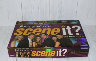 Friends Edition Scene It? The DVD Trivia Board Game - 2005,  100 COMPLETE 3