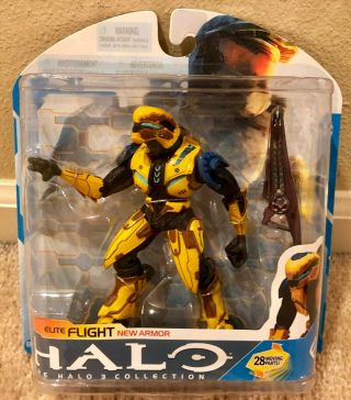 Halo 3 Series 7 Yellow Elite Mcfarlane Toys - - Never Opened