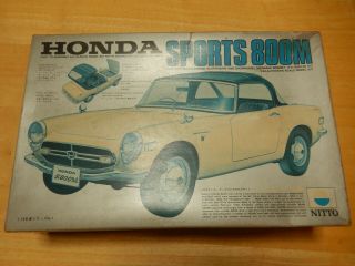 Nitto Honda Sports 800m Plastic Model Kit 1/24