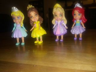 Disney My First Princess Mini Toddler Dolls Set 4
